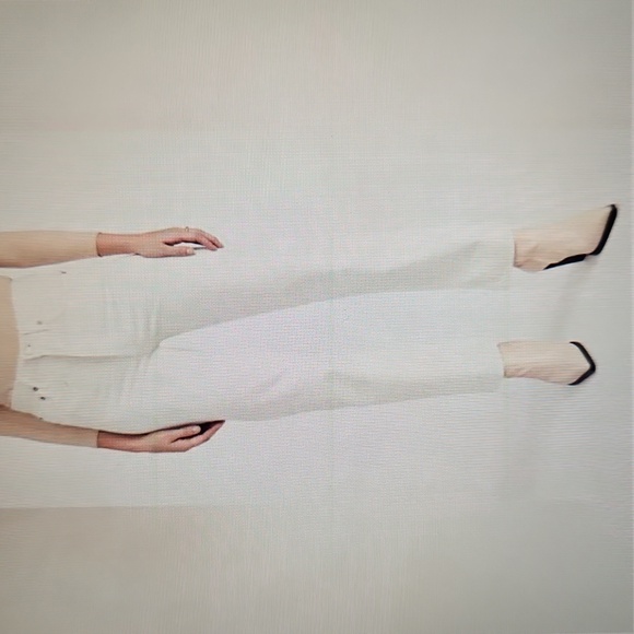 Agolde Denim - AGOLDE High Rise Straight Jeans in White
